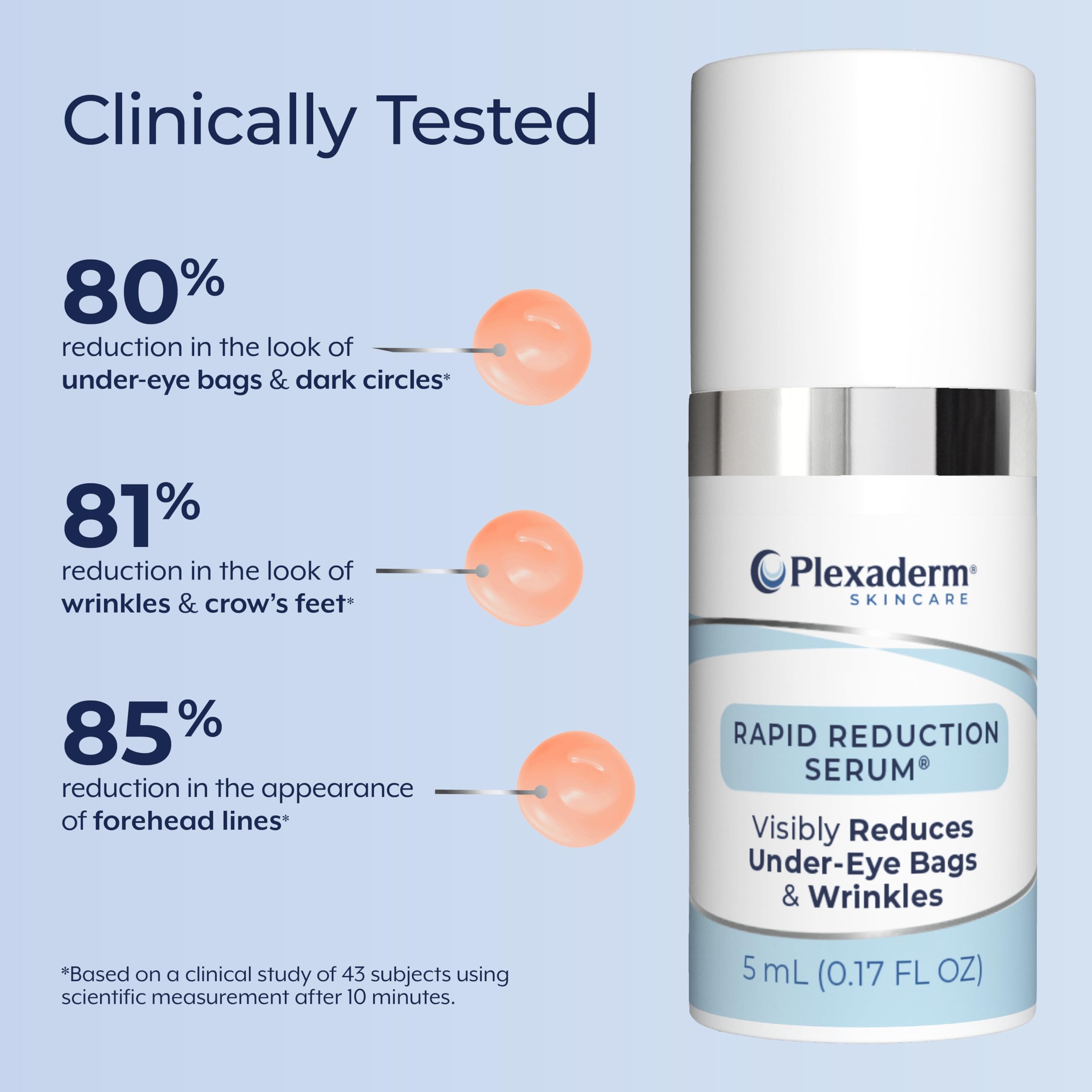Plexaderm on a vanity with brushes conveying everyday cosmetic routine compatibility