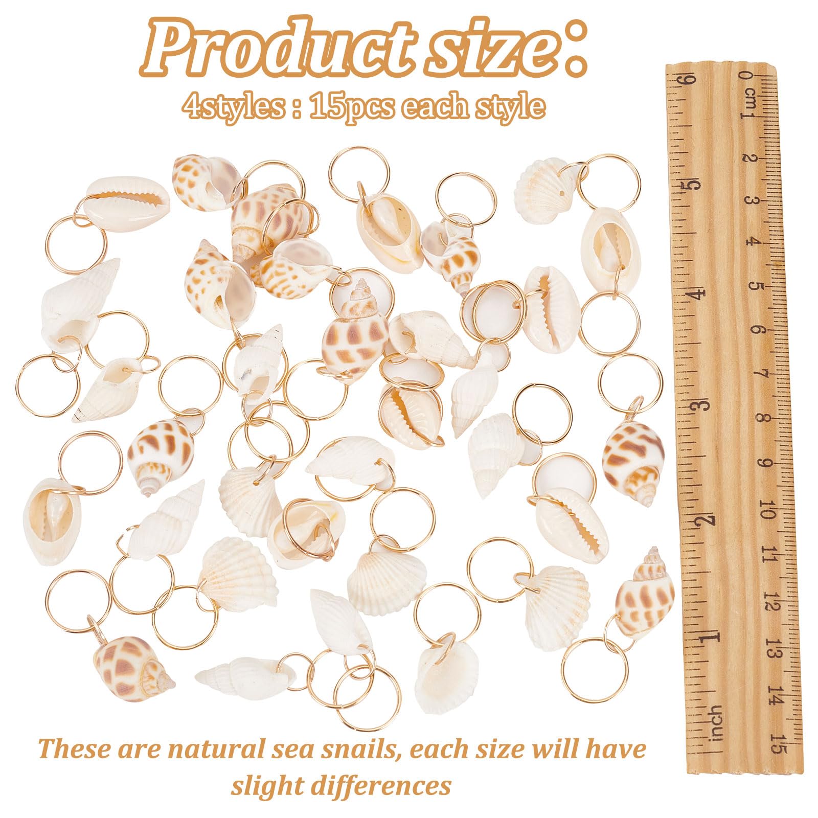 PLIGREAT multiple charms placed across braids showing coordinated decorative impact