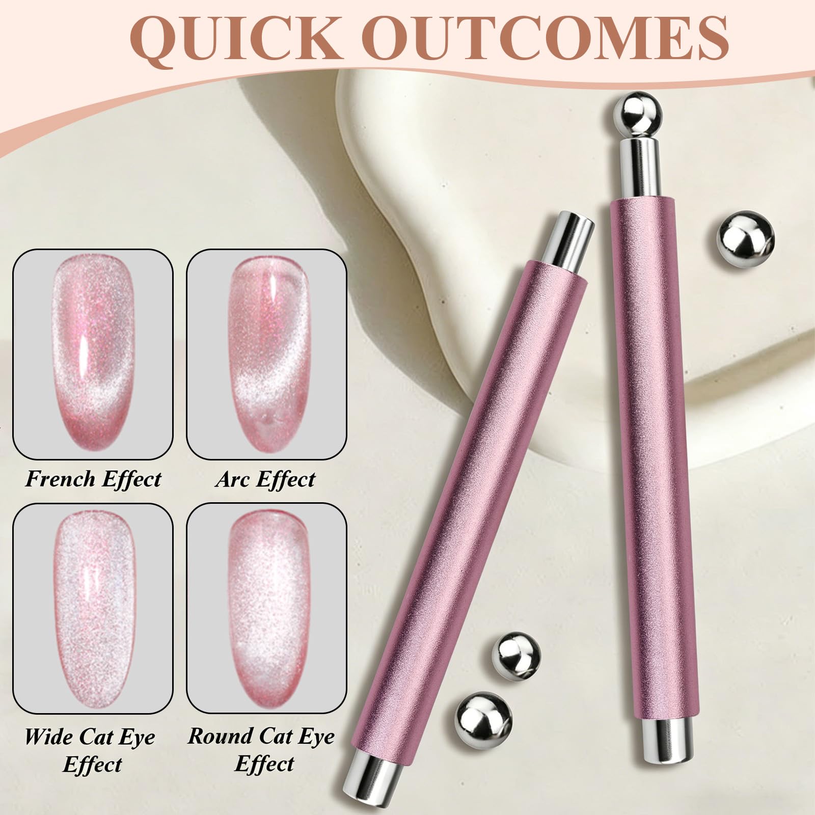 Plman double-head pen and magnetic bead detail enabling fine accents