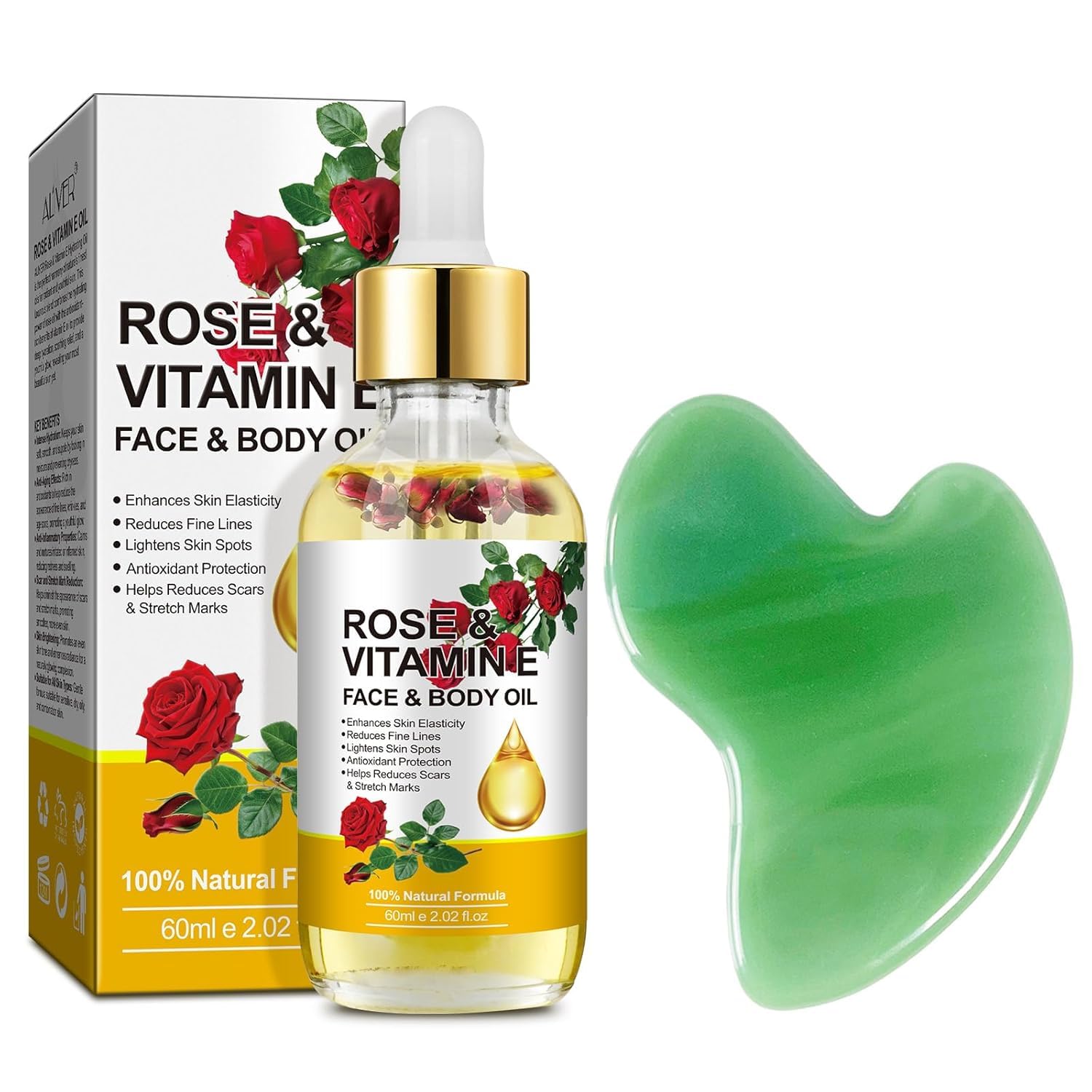 plomala front bottle showing elegant packaging and convenient dropper for easy dosing