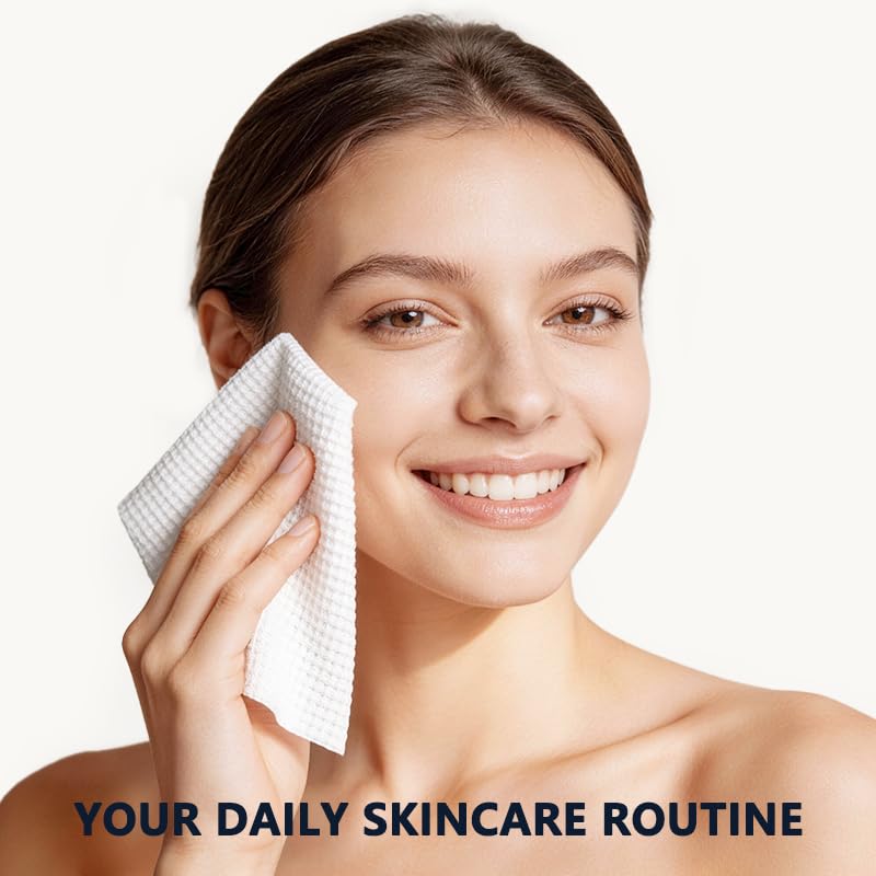 PLumeLux wipe with micellar water showing effective makeup removal