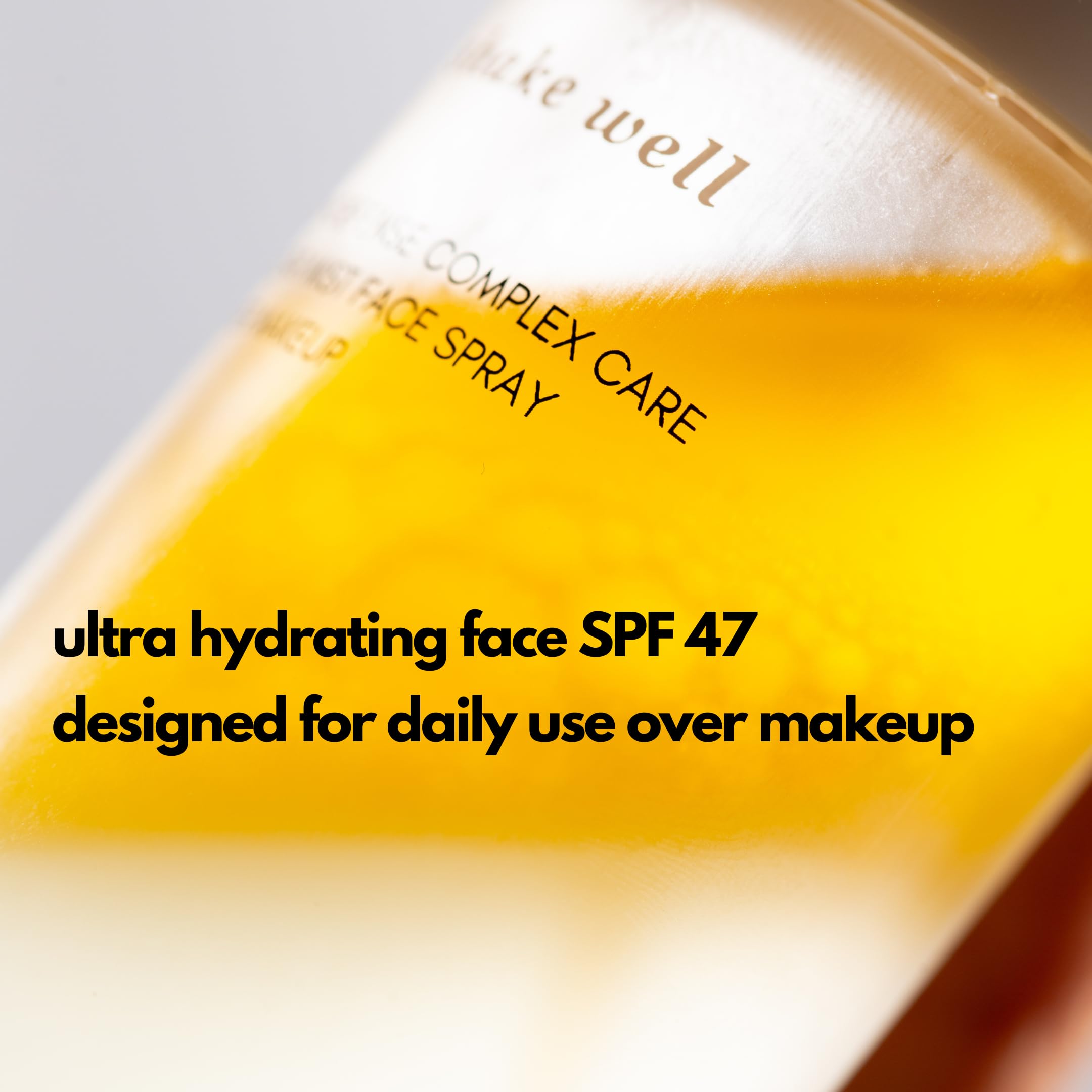 PLUXOS 47 label and claims showing vegan, reef-safe, dermatologist-tested benefit