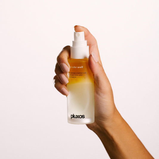 PLUXOS 47 fine mist closeup delivering even coverage and quick dry
