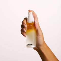 PLUXOS 47 fine mist closeup delivering even coverage and quick dry
