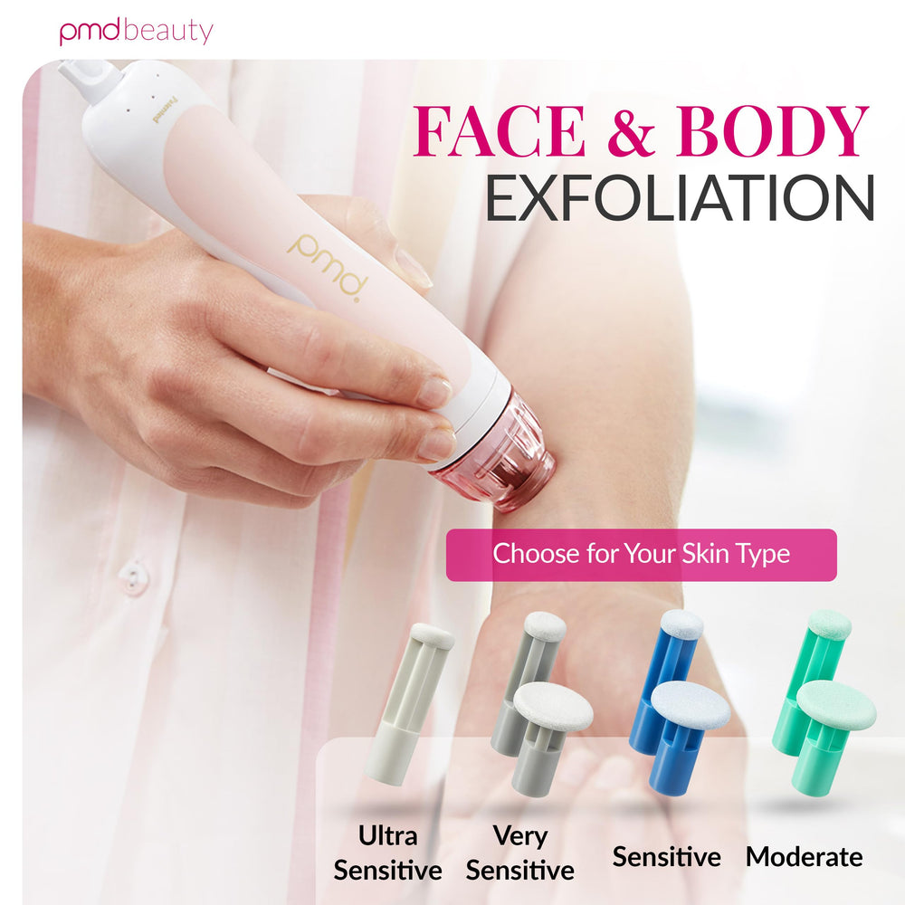 PMD Beauty kit laid out with Recovery Mask to soothe and hydrate after use