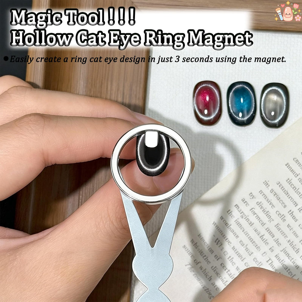 PMDYBY block magnet producing straight cat-eye line for geometric designs