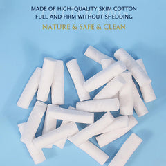 PMUBEAUTY stick absorbing excess moisture and pigment to keep the area clean