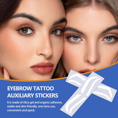 PMUBEAUTY stencil edge detail that ensures accurate brow mapping