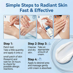 POBEMY applied to bikini area illustrating safe use on intimate skin and even tone benefit