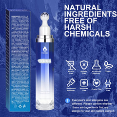 POEROES silky serum texture droplet highlighting quick absorption