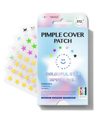 POINTMASS front packaging showing colorful star patch pack and quantity benefit