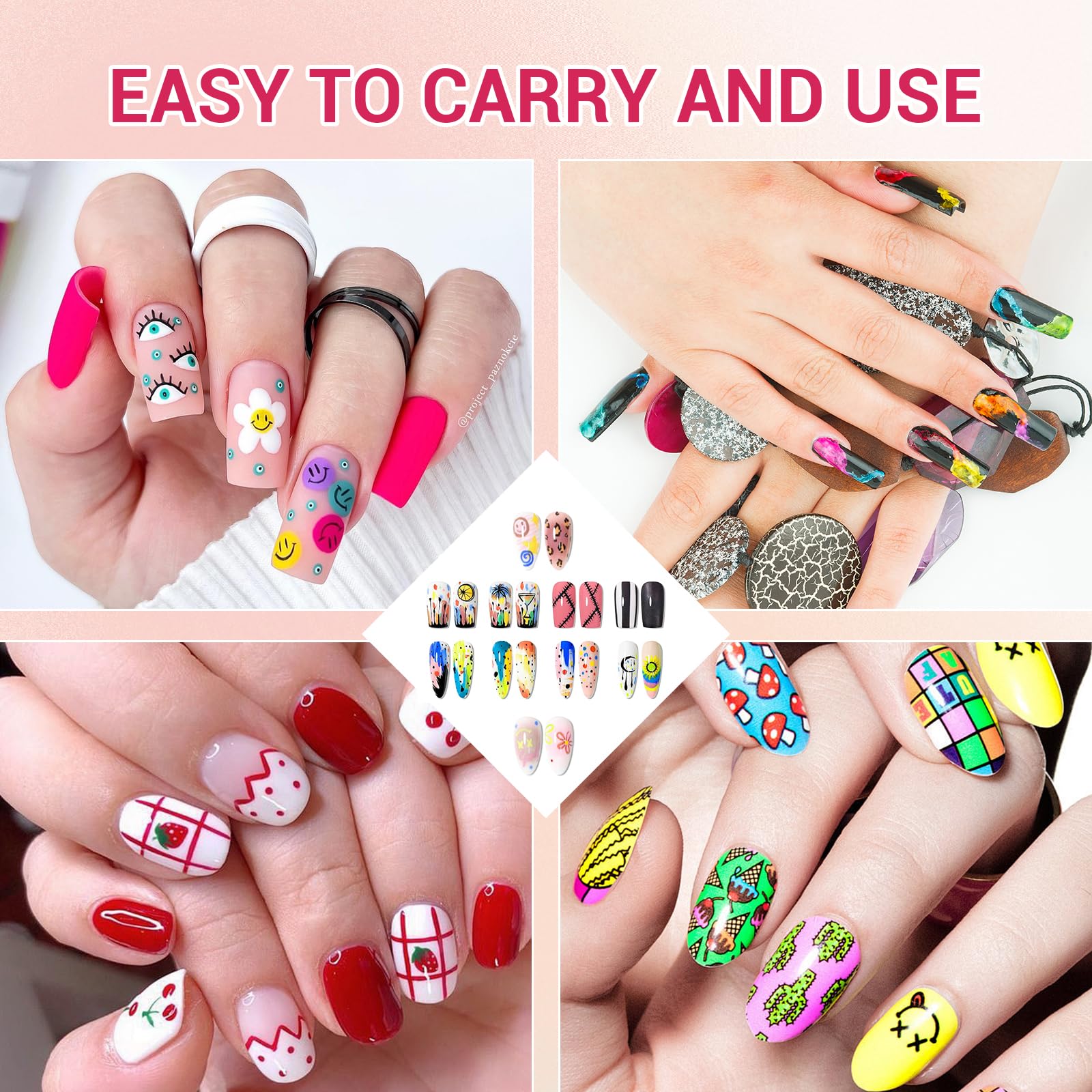 Poiykmt lifestyle manicure in progress conveying salon-quality results at home