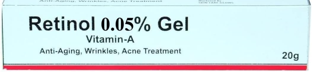 Polet retinol gel front tube showing packaging and 20 g size for travel convenience