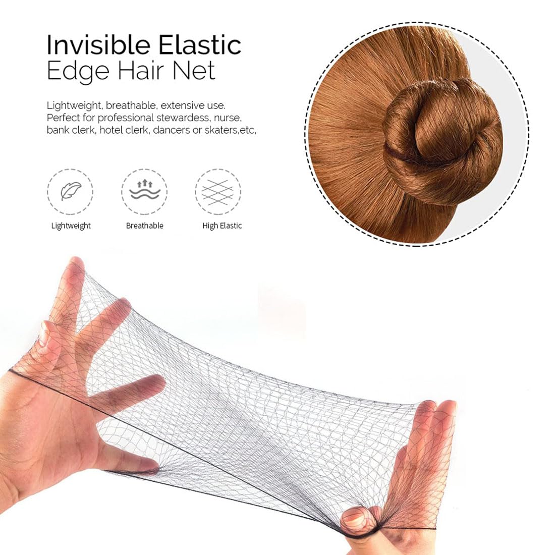 Polly Online elastic edge detail showing stretch and gentle grip benefit