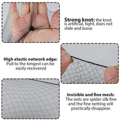 Polly Online hair net covering a ballet bun for tidy stage-ready styling