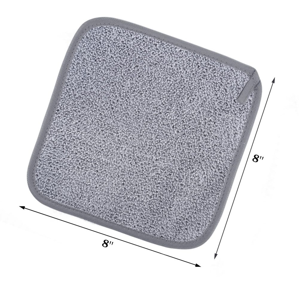 POLYTE close-up terry microfiber texture highlighting soft gentle feel