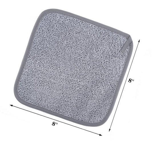 POLYTE close-up terry microfiber texture highlighting soft gentle feel