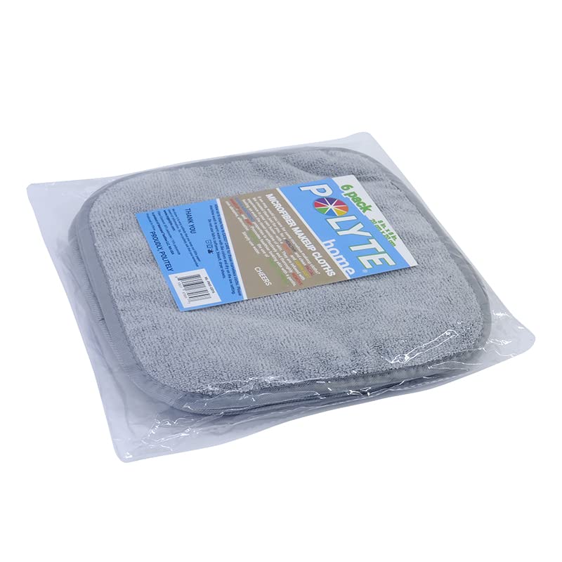 POLYTE cloths arranged in bathroom for an eco-friendly skincare routine