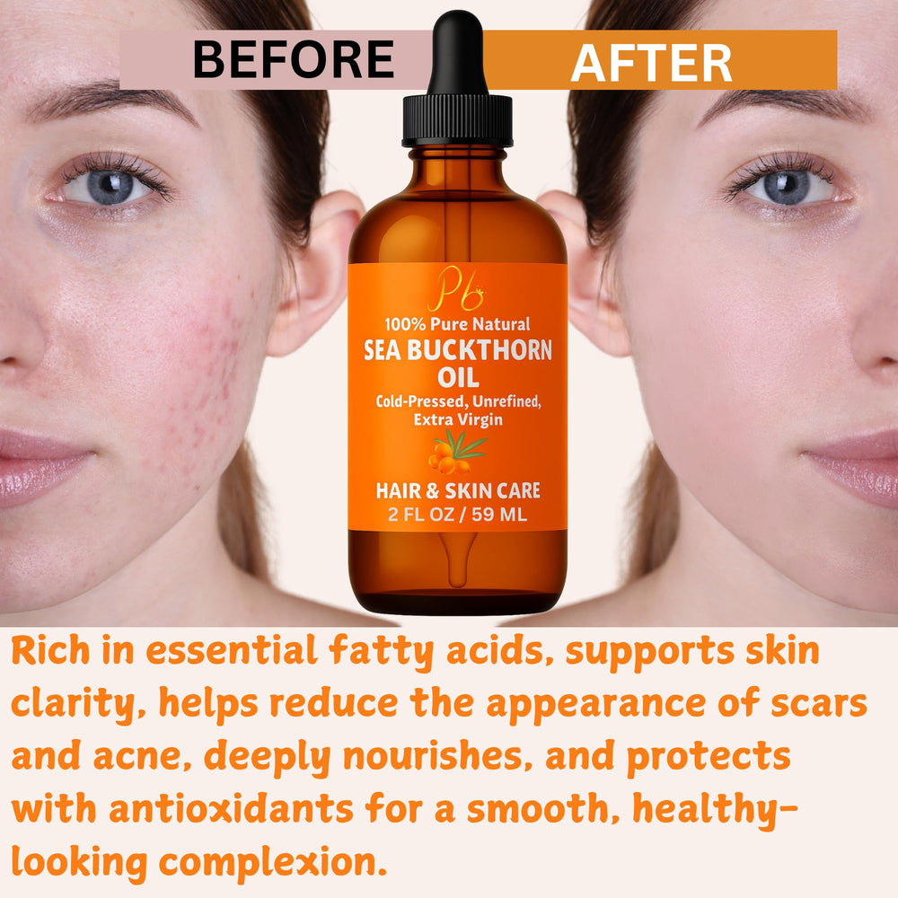 Pomberries used in hair mask on model indicating softer, more manageable hair
