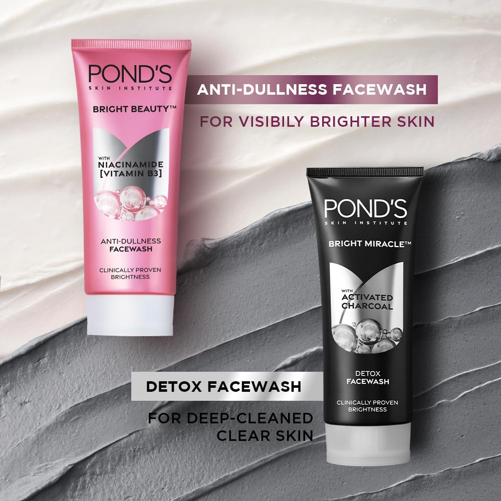 POND'S after-rinse face showing refreshed skin and comfortable finish