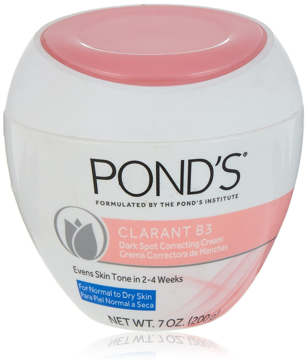 POND'S front jar showing label and size, highlights moisturizing benefits