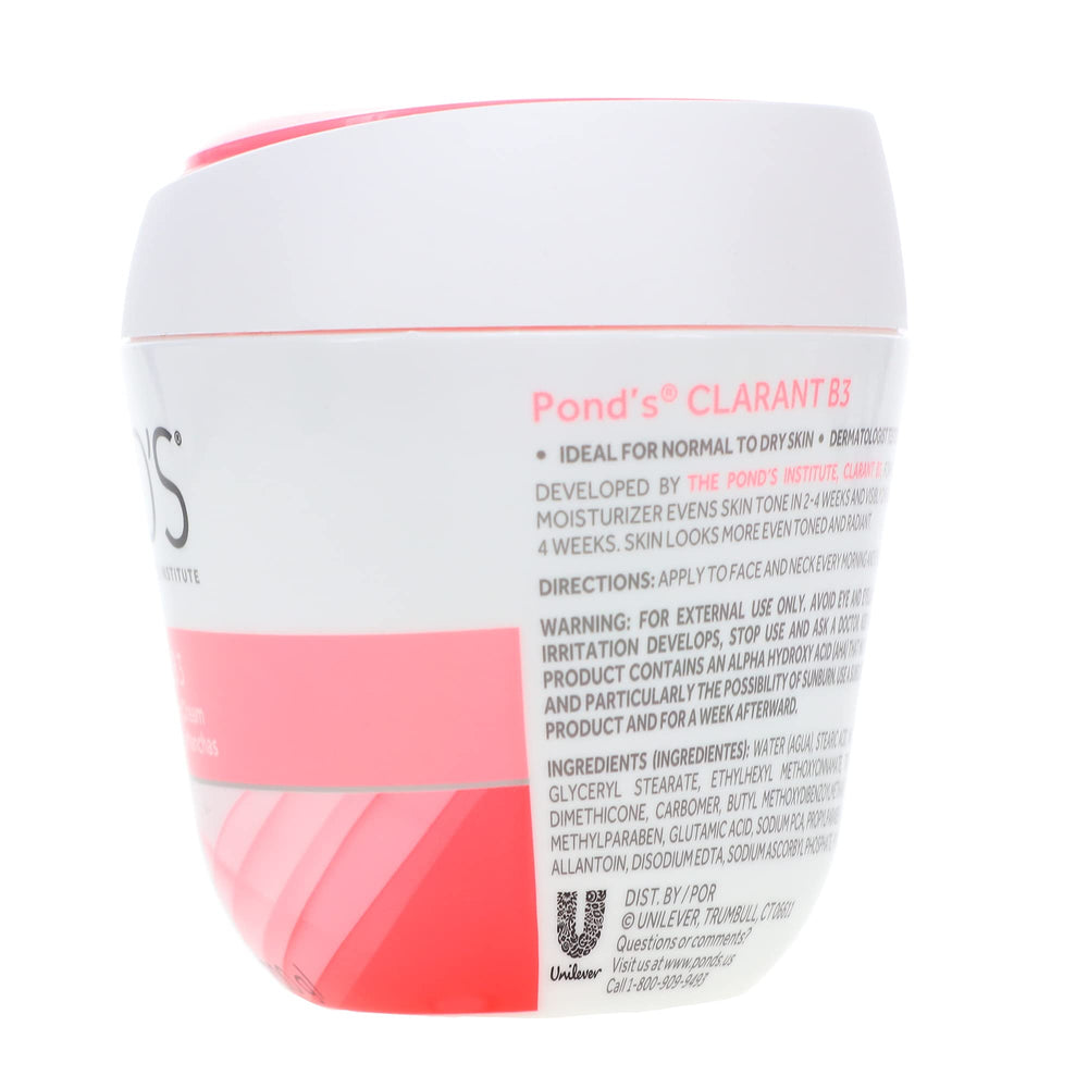 POND'S vitamin B3 ingredient close-up highlighting brightening benefit