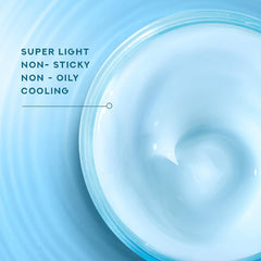 POND'S gel absorbing on cheek for non-greasy finish benefit