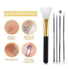 POP MODERN.C before and after pores visibly refined and cleaner