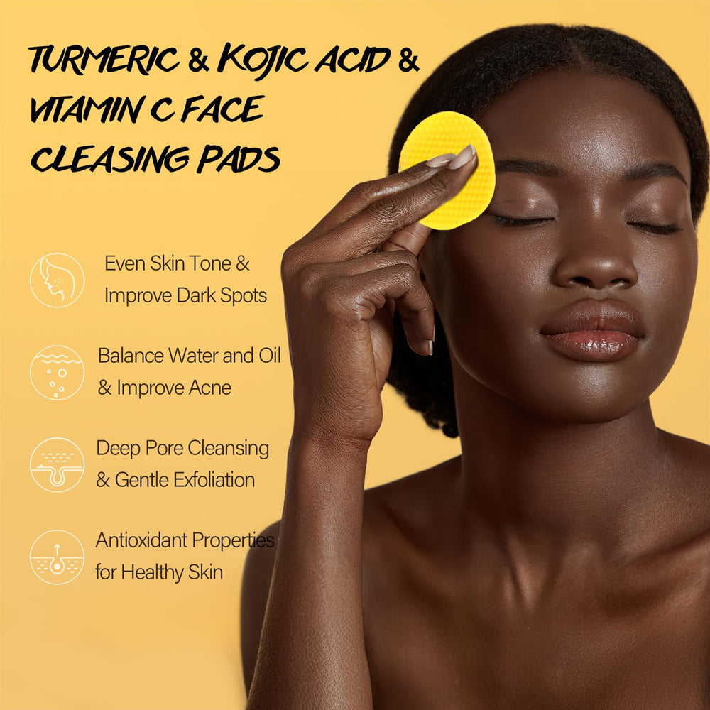 Close-up of POP MODERN.C pad texture saturated in serum for gentle exfoliation
