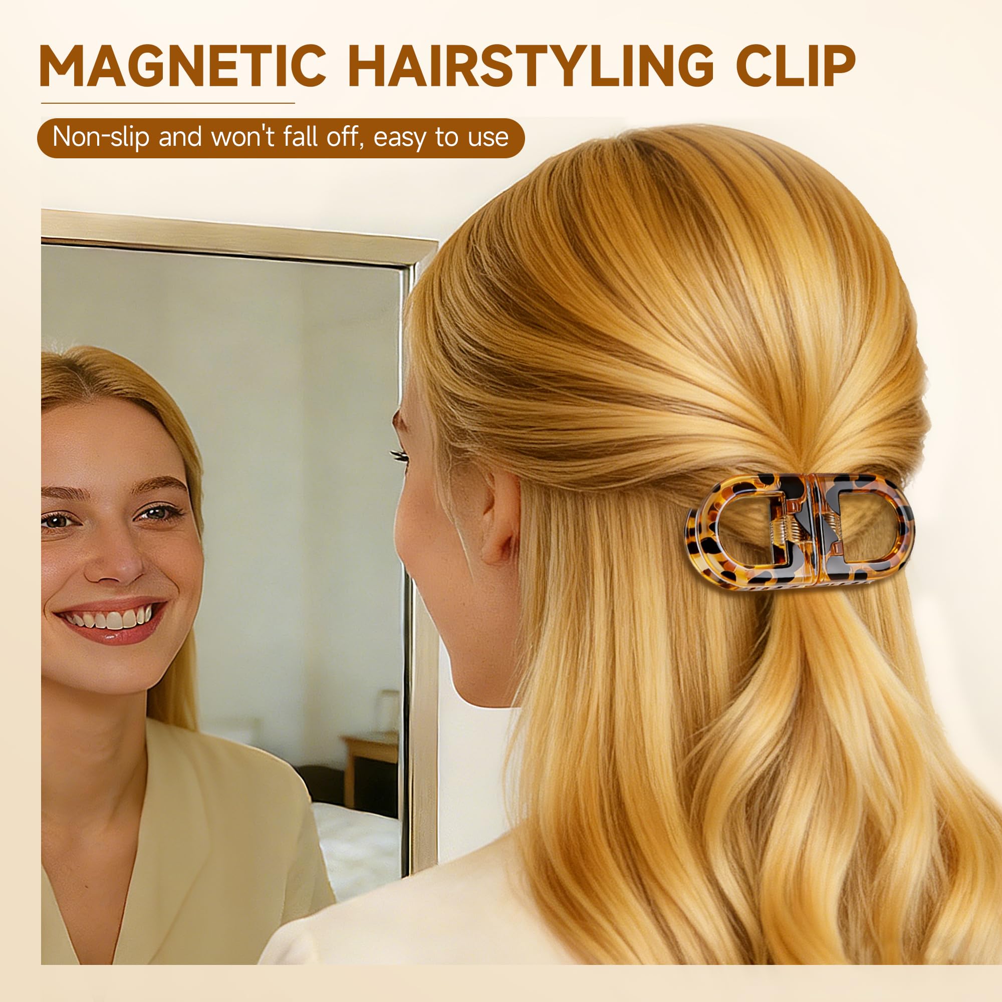 POPLOPP magnetic latch detail highlighting strong hold and easy one-handed snap