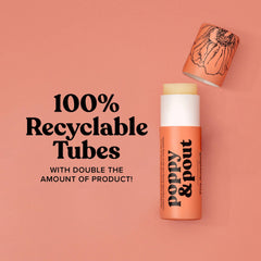 Poppy & Pout outdoor lifestyle use protecting lips from wind and cold