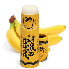 Poppy & Pout front packaging showing banana flavor and jumbo size benefit