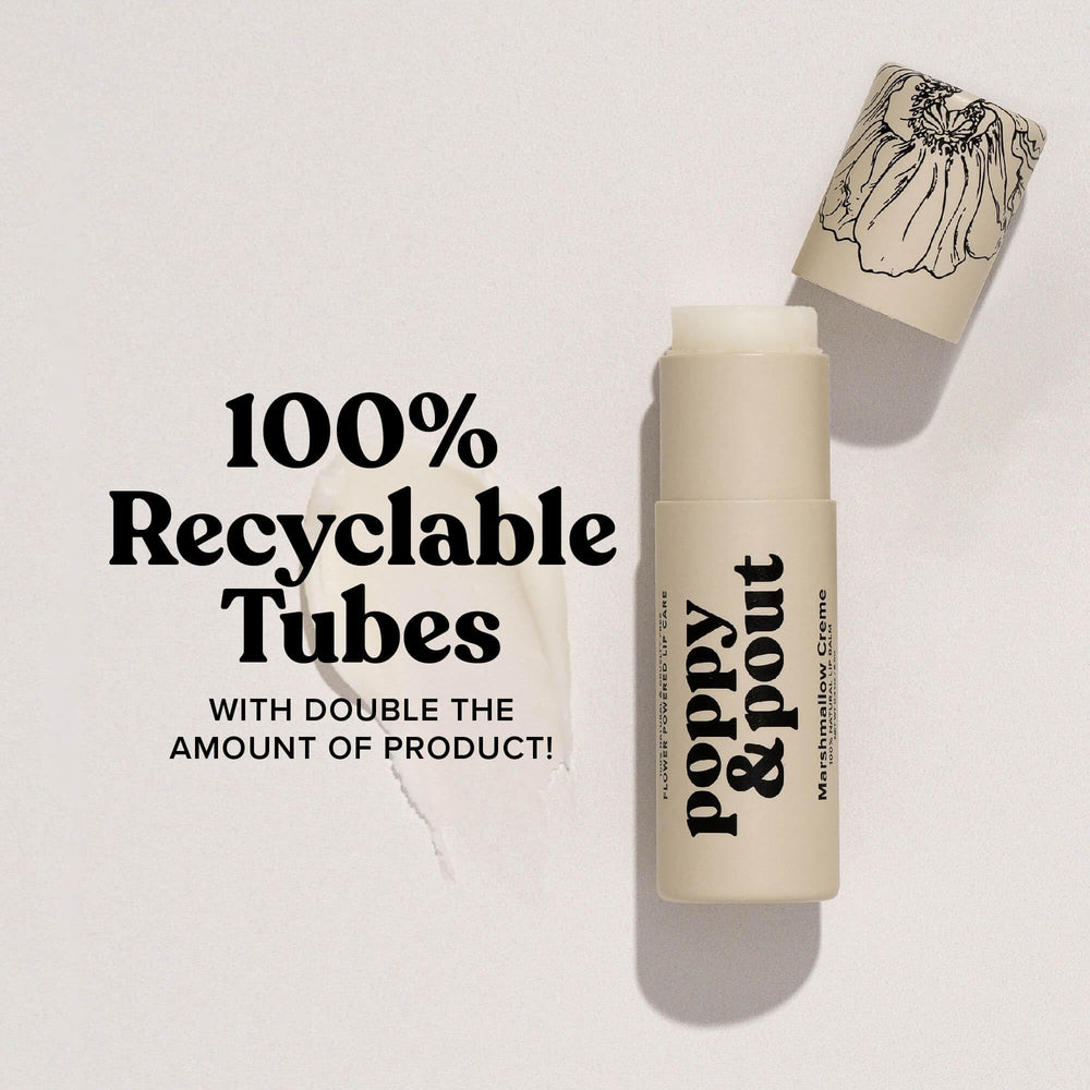 Poppy & Pout lifestyle purse shot illustrating portability and on‑the‑go hydration