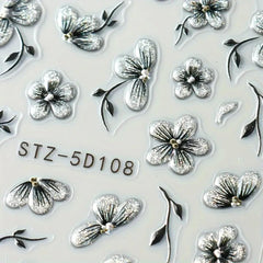 POWPOP tweezers placing decal on nail showing easy precise application for neat results