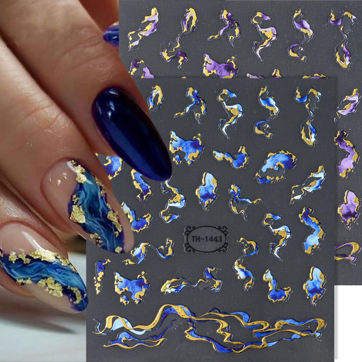 POWPOP before and after nails demonstrating instant polish upgrade and visual impact
