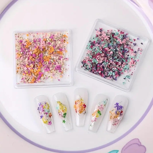 POWPOP close-up of petal texture highlighting delicate detail for realistic nails