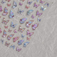POWPOP close-up of 5D embossed texture showing raised detail for realistic nails