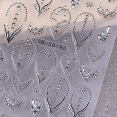 POWPOP decorated manicure lifestyle shot showing elegant finished nails