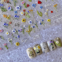 POWPOP front packaging showing sheet and colorful flowers for easy selection