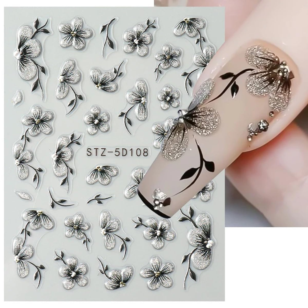 POWPOP front sheet packaging showing colorful summer floral decals and butterflies, easy selection benefit