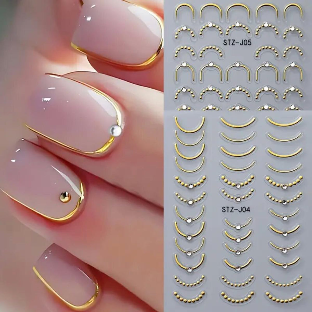 POWPOP bridal-style manicure in lifestyle scene showcasing elegant results