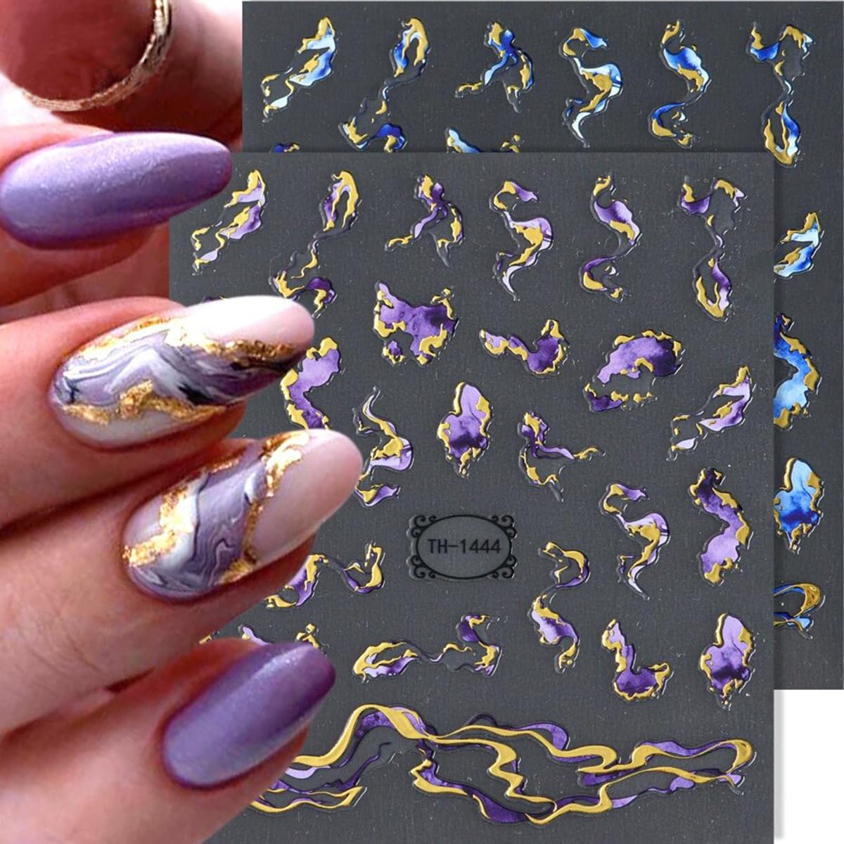 POWPOP lifestyle shot of woman displaying manicure for social-ready results