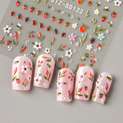 POWPOP multi-nail finish in lifestyle shot for seasonal looks