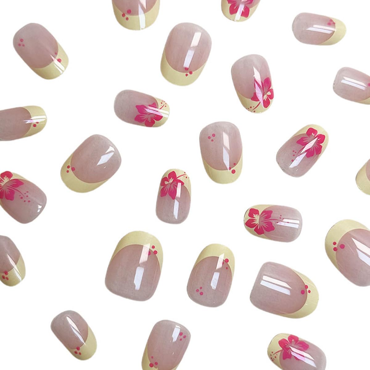 POWPOP side view showing nail thickness and gentle curvature for comfort