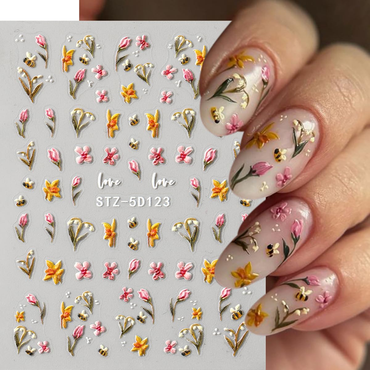 POWPOP full sticker sheet layout with many motifs for variety