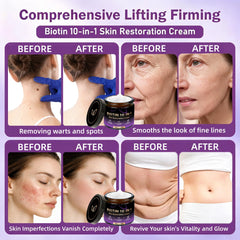 POYICGS applying cream to face demonstrating easy absorption and lift