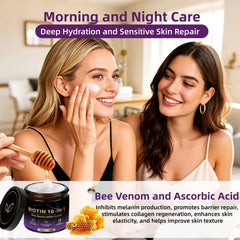 POYICGS cream on bathroom shelf in lifestyle setting conveying daily routine benefit