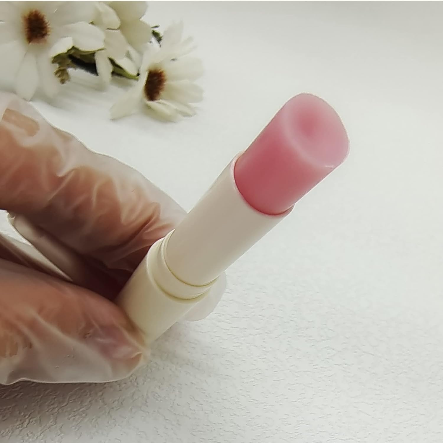 Pozggoy open stick close-up texture highlighting smooth glide and nourishment