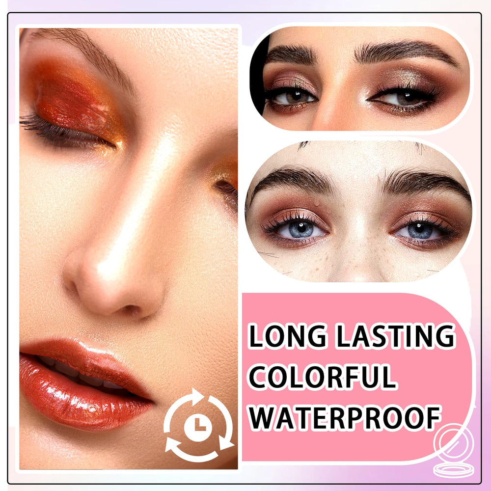 PPPanYiDi eye application demo demonstrating vibrant pigment payoff on eyelid