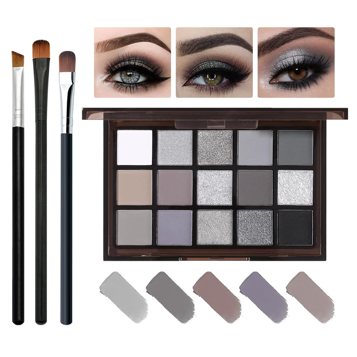 PPPanYiDi palette front packaging showing compact travel-friendly design and shade range
